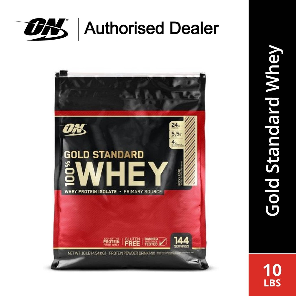 Optimum Nutrition Gold Standard 100% Whey Protein 10 lbs – Reemalo